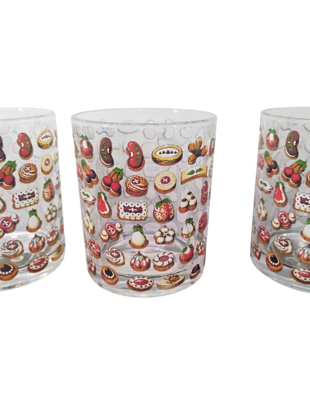 John Derian Target Cocktail Glasses Christmas Cookies New In Box Set of 3